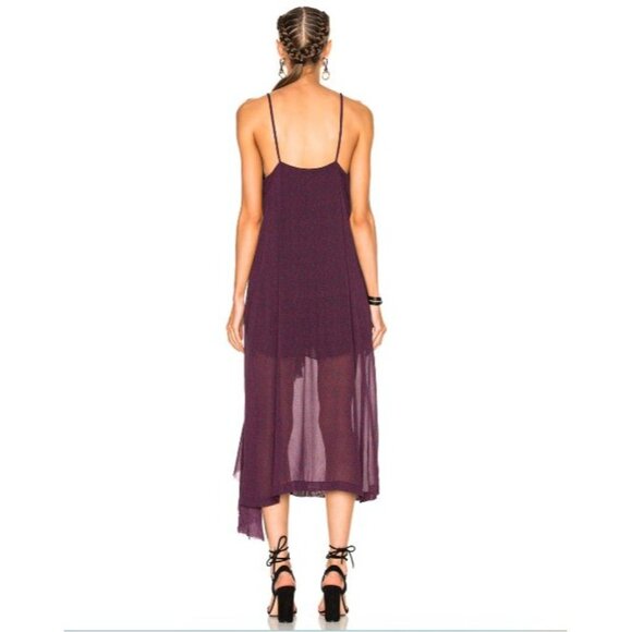 Iro Granby Iro Granby Gypsywhimsygoth Festival Sheer Ruffle Trim Artsy Y2K Dress - Picture 3 of 11